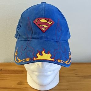 Youth Superman cap with flames by DC Comics